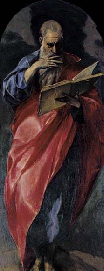 El Greco St John the Evangelist Sweden oil painting art